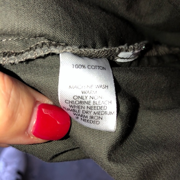 LOFT Twill Peplum Jacket - Picture 8 of 8